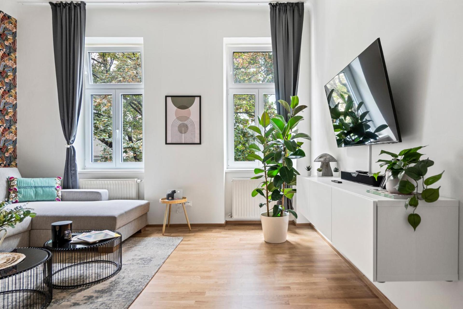 Cozy, Generous City Apartment - 10 Min To City-Centre - Contactless 24H Check-In Viyana Dış mekan fotoğraf